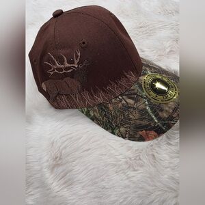Port Authority Brown and Camo Deer Hat